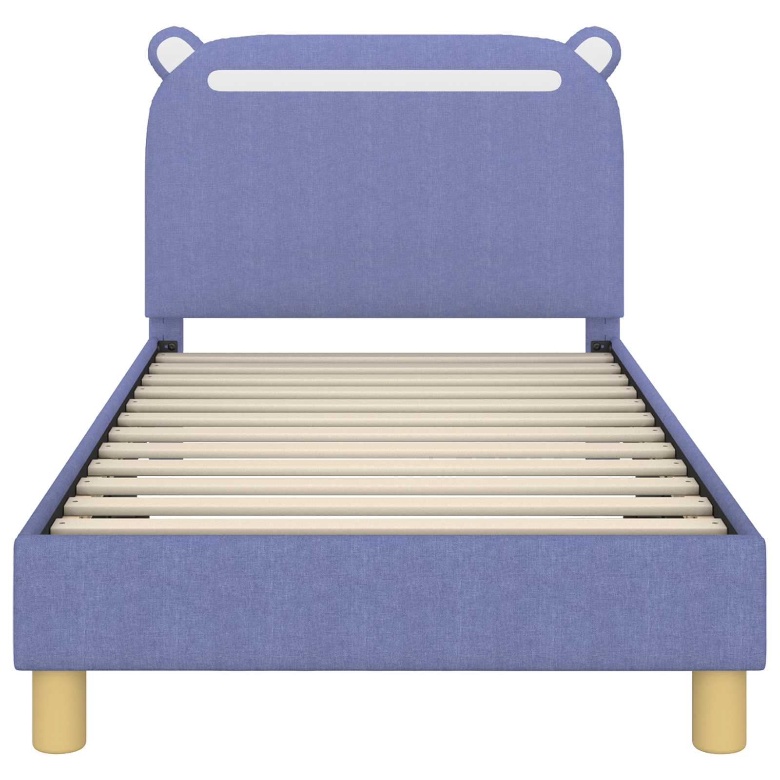 Cadre de lit pour enfants avec tête de lit Bleu denim - XIOS