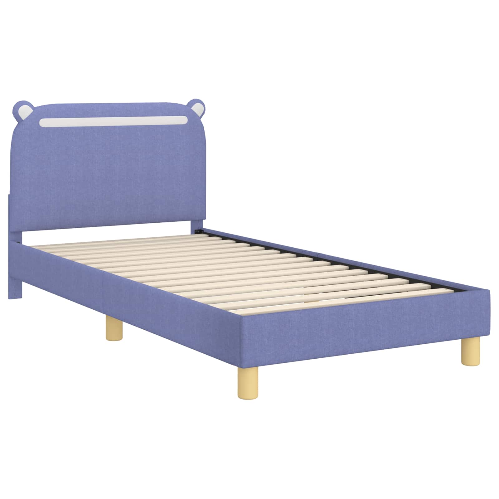 Cadre de lit pour enfants avec tête de lit Bleu denim - XIOS