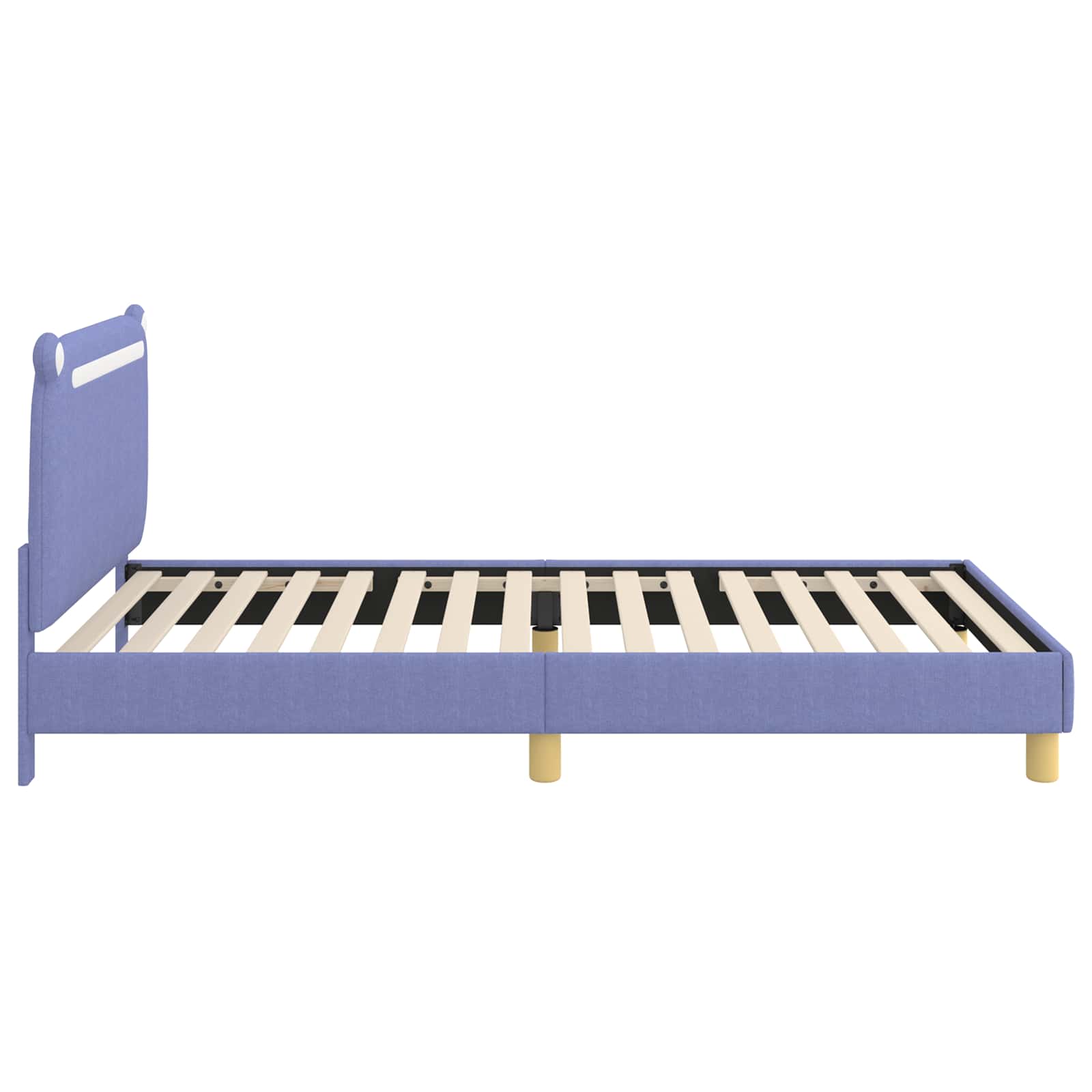 Cadre de lit pour enfants avec tête de lit Bleu denim - XIOS