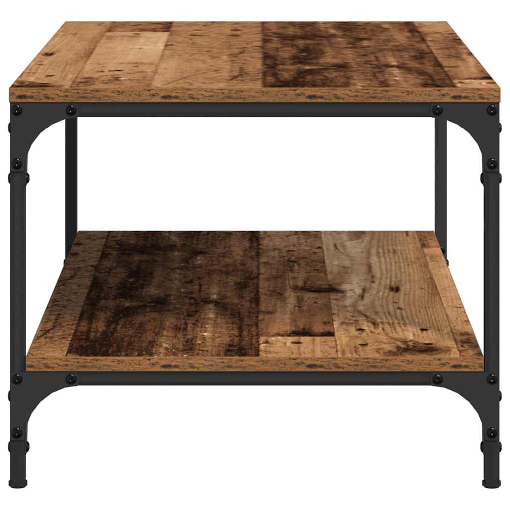 Table basse Bois ancien 80 x 50 x 40 cm Bois d'ingénierie - XIOS