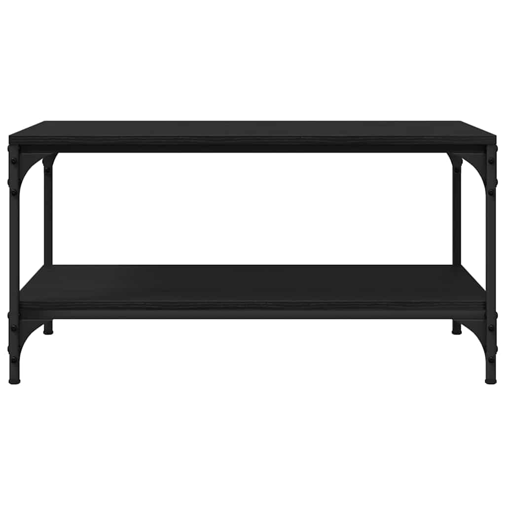 Table basse Chêne noir 80 x 50 x 40 cm Bois d'ingénierie - XIOS