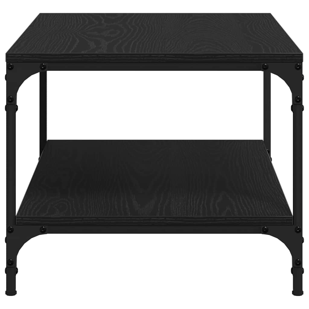 Table basse Chêne noir 80 x 50 x 40 cm Bois d'ingénierie - XIOS