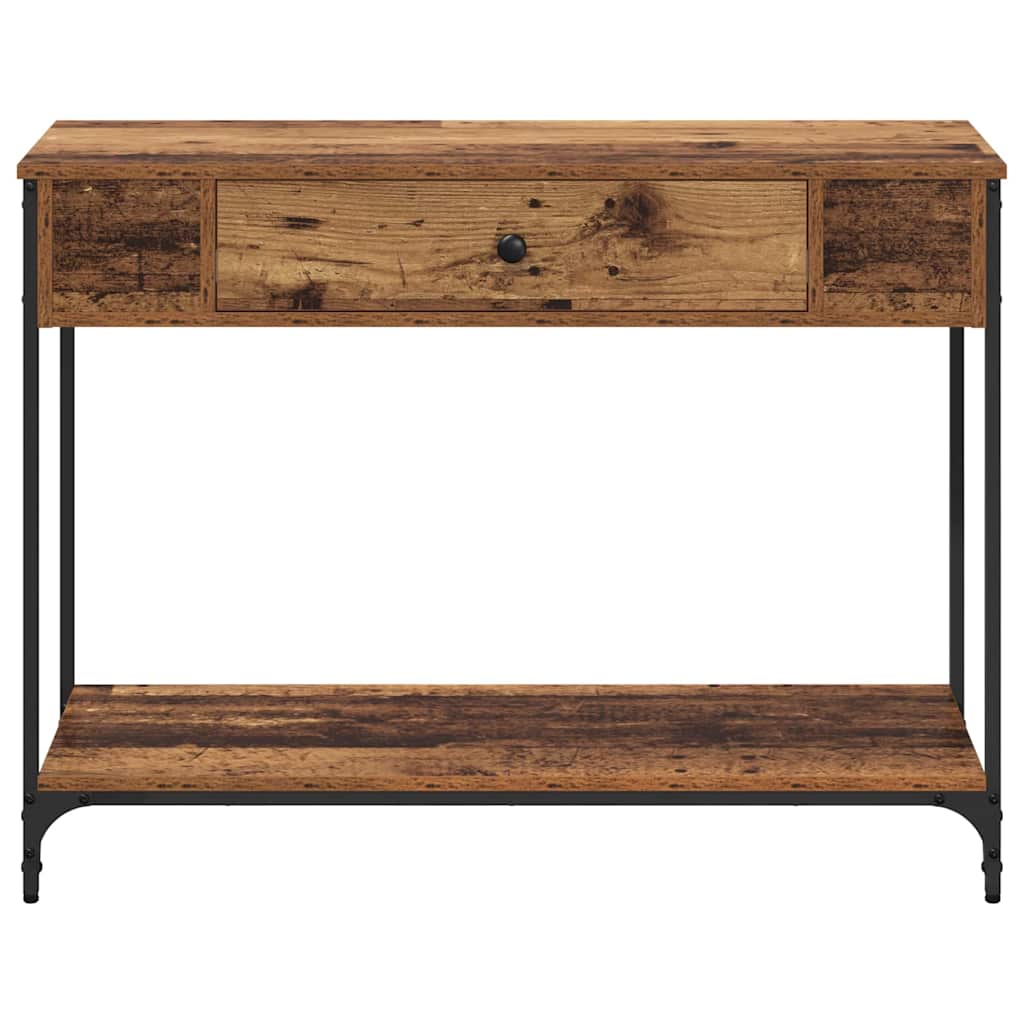 Table console Bois ancien 100 x 34.5 x 75 cm Bois d'ingénierie - XIOS