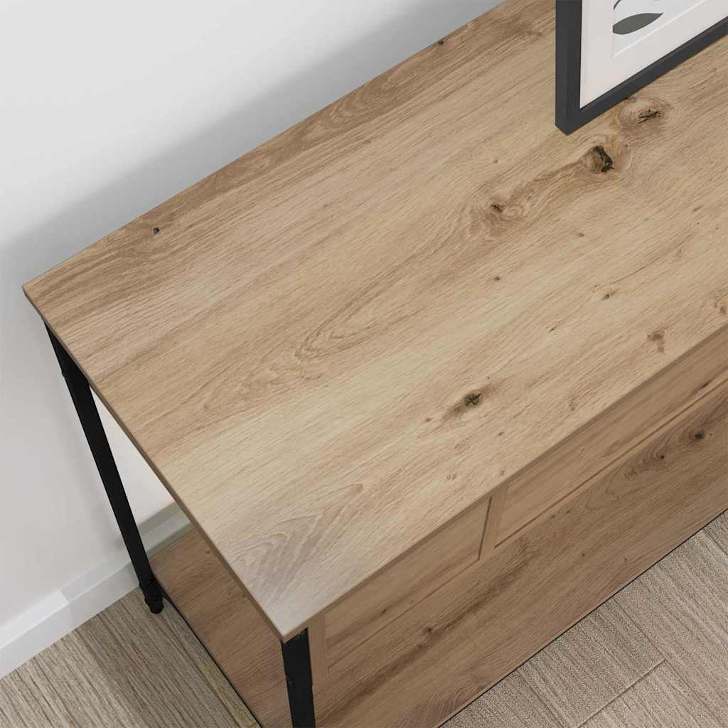 Table console Other chêne artisanal 100 x 34.5 x 75 cm - XIOS