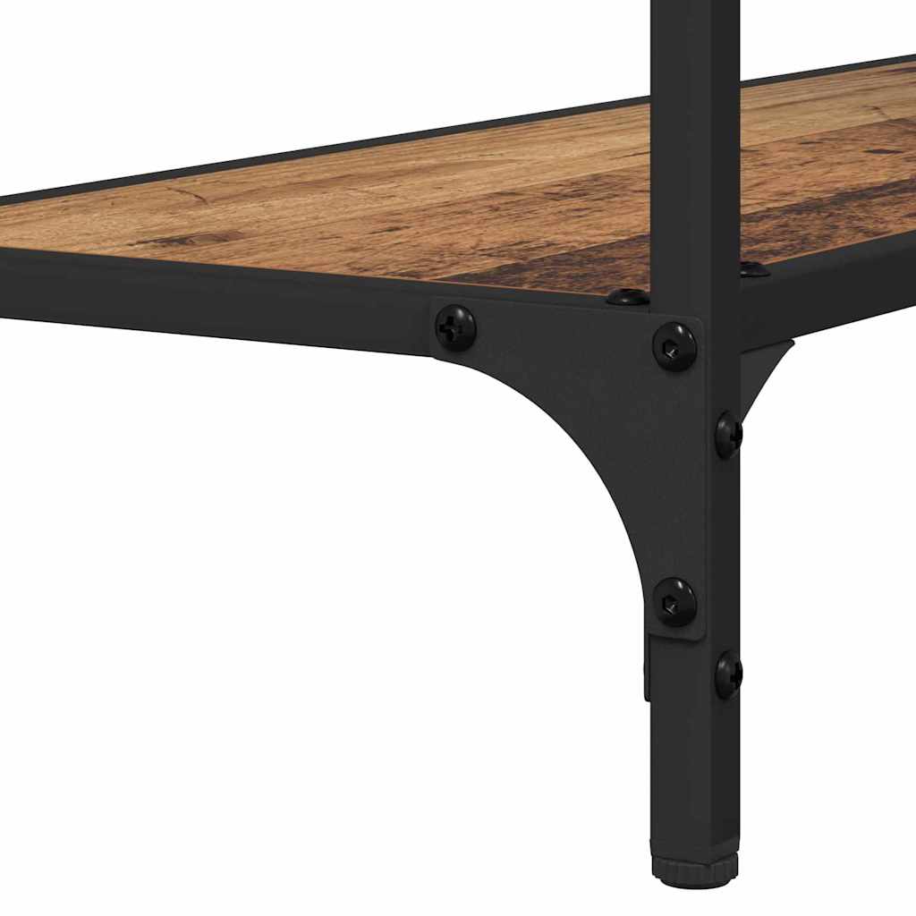 Table console Bois ancien 75 x 30.5 x 75 cm Bois d'ingénierie - XIOS
