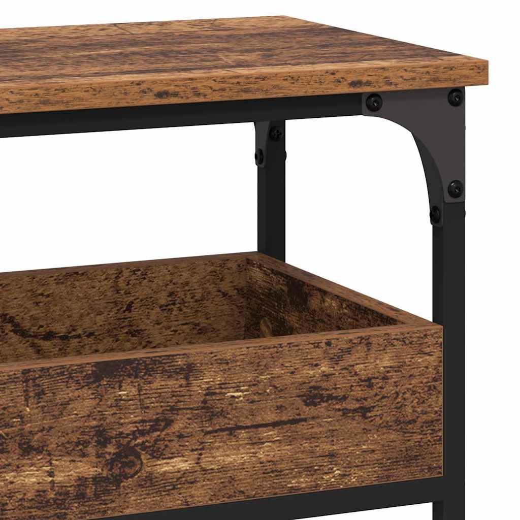 Table console Bois ancien 100 x 29 x 75 cm Bois d'ingénierie - XIOS