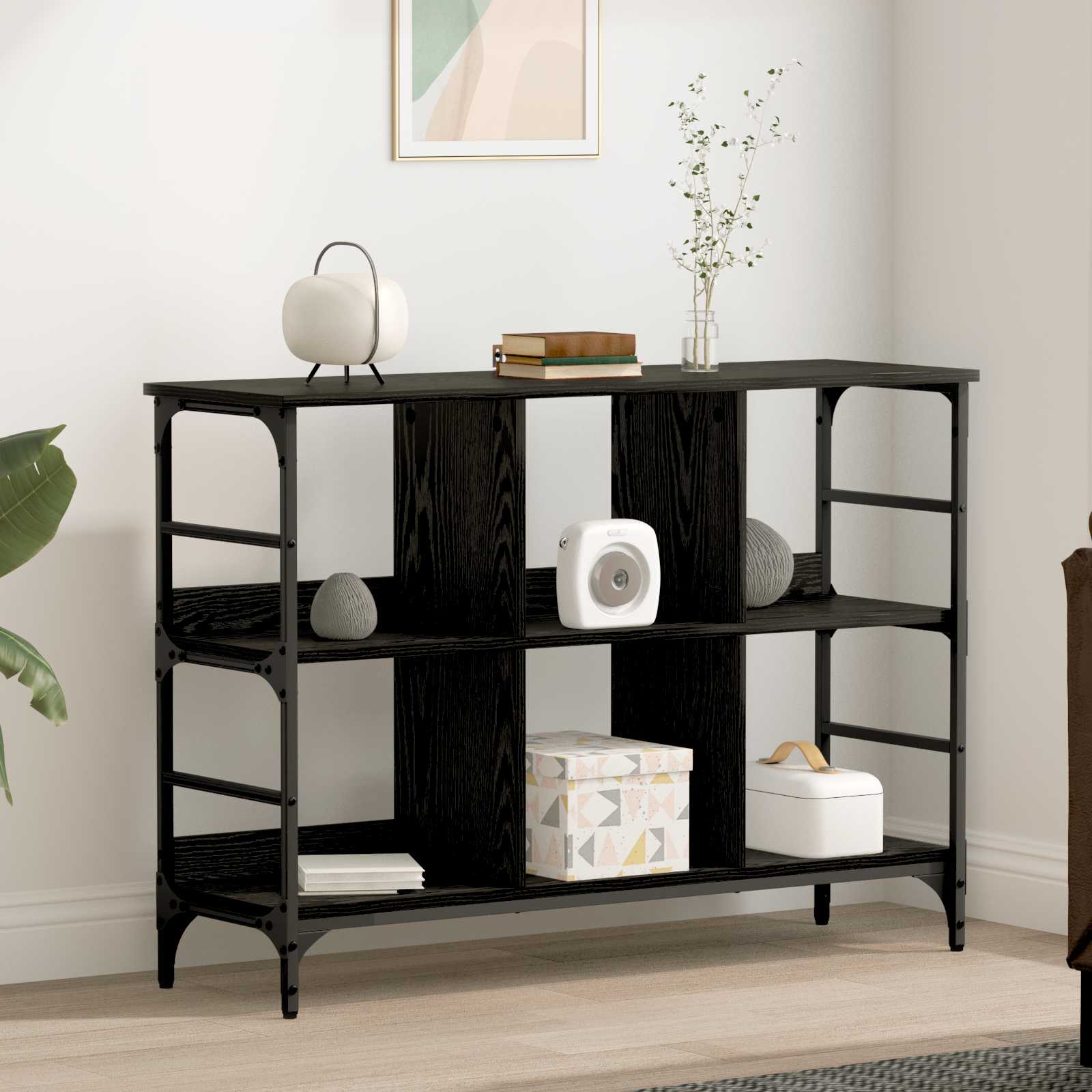 Buffet Chêne noir 102 x 32 x 73,5 cm - XIOS