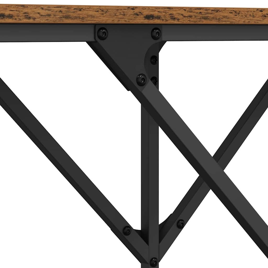Table console Bois ancien 140 x 29 x 75 cm Bois d'ingénierie - XIOS