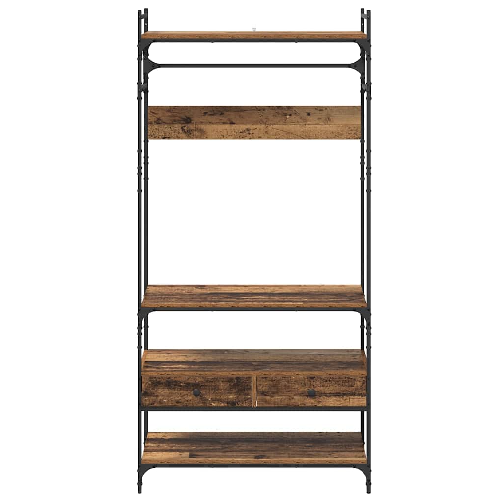 Armoire Bois ancien 89 x 39 x 184.5 cm Bois d'ingénierie - XIOS