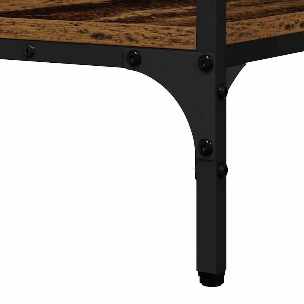Table console Bois ancien 100 x 32 x 75 cm Bois d'ingénierie - XIOS