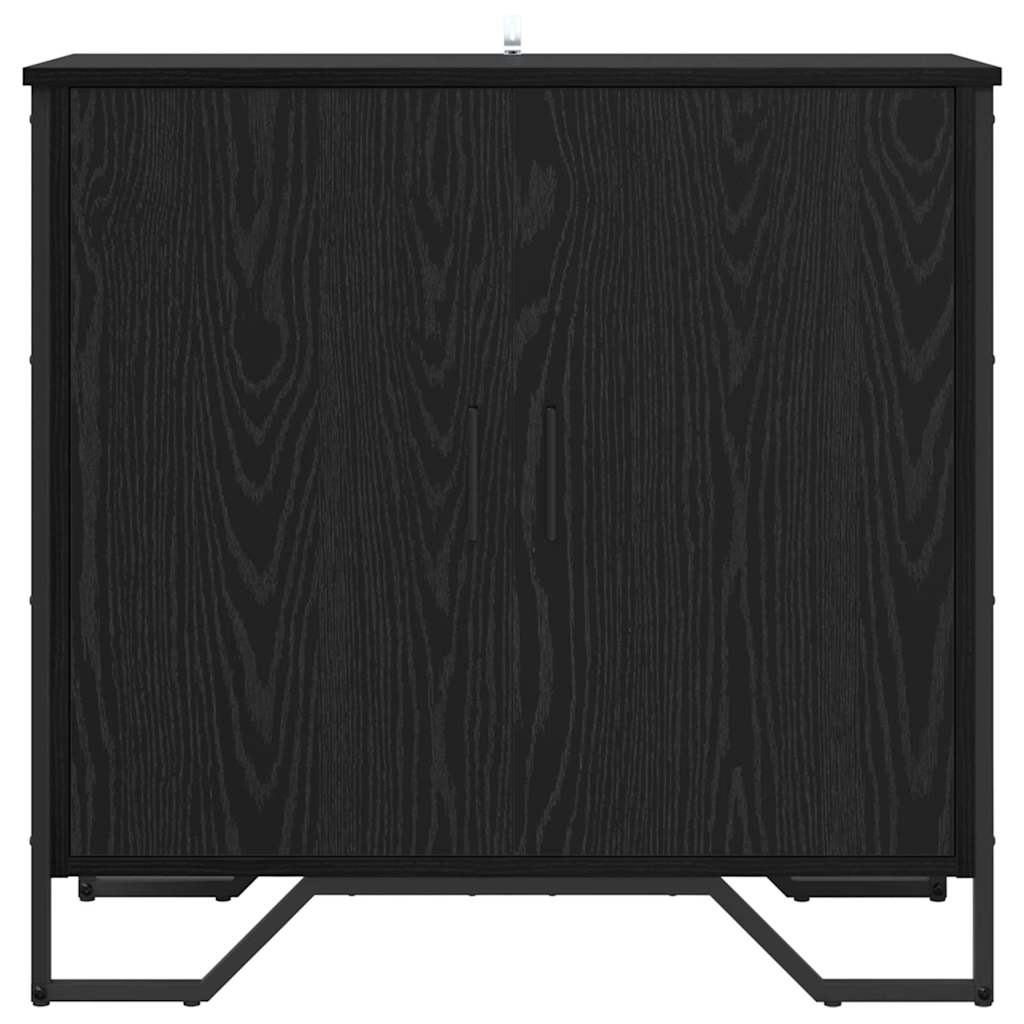 Buffet Noir 78 x 35.5 x 74.5 cm Bois d'ingénierie - XIOS