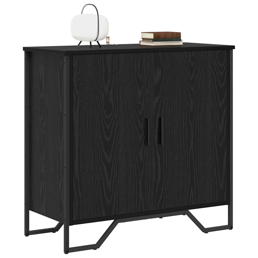 Buffet Noir 78 x 35.5 x 74.5 cm Bois d'ingénierie - XIOS