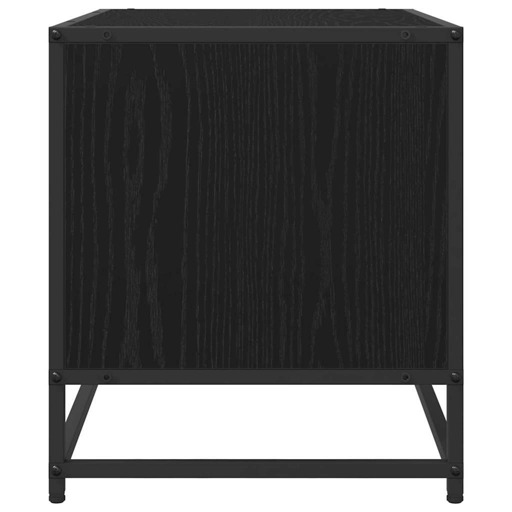 Meuble TV Chêne noir 61 x 40 x 46 cm Bois d'ingénierie - XIOS
