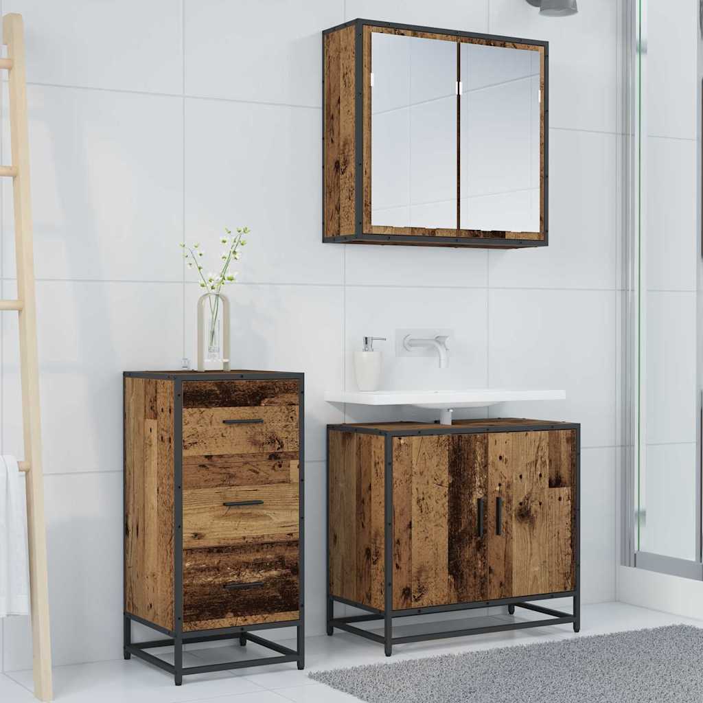 Buffet Bois ancien 35.5 x 35 x 76 cm Bois d'ingénierie - XIOS
