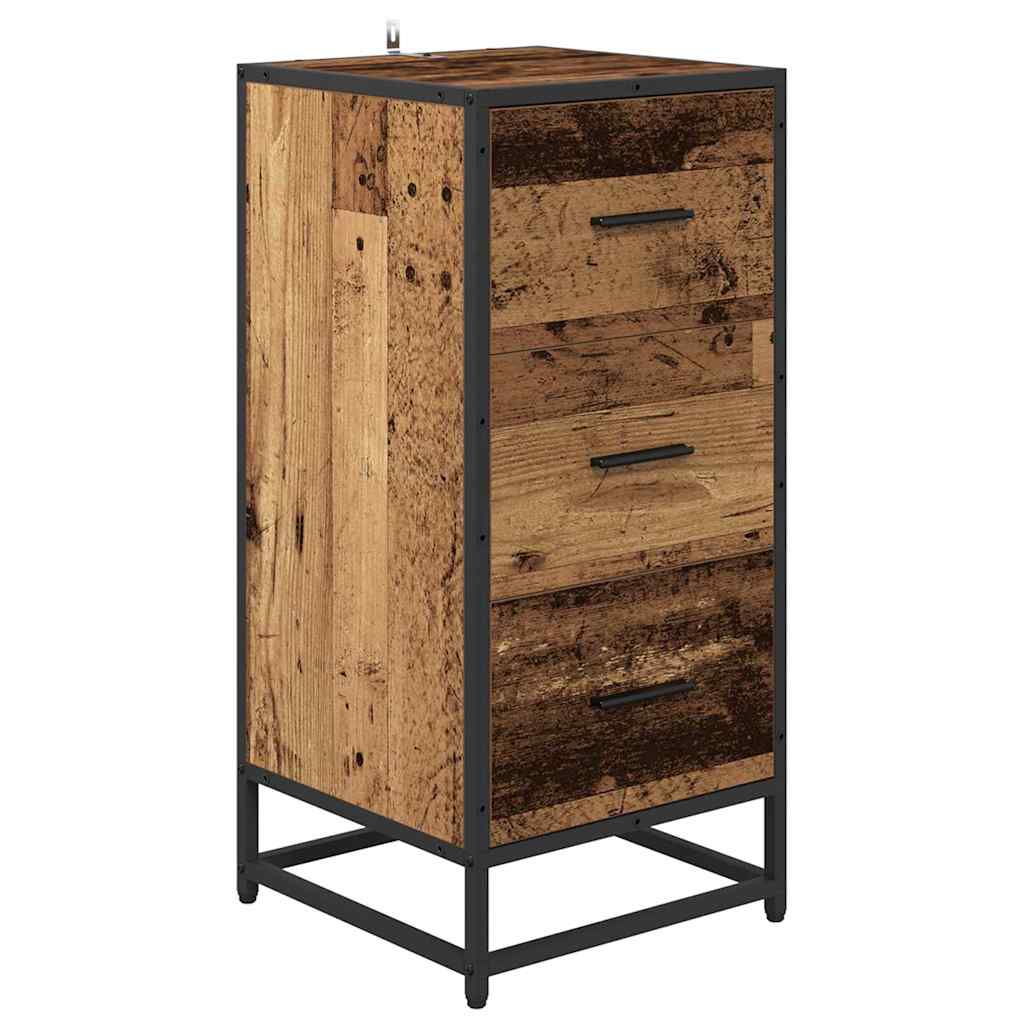 Buffet Bois ancien 35.5 x 35 x 76 cm Bois d'ingénierie - XIOS