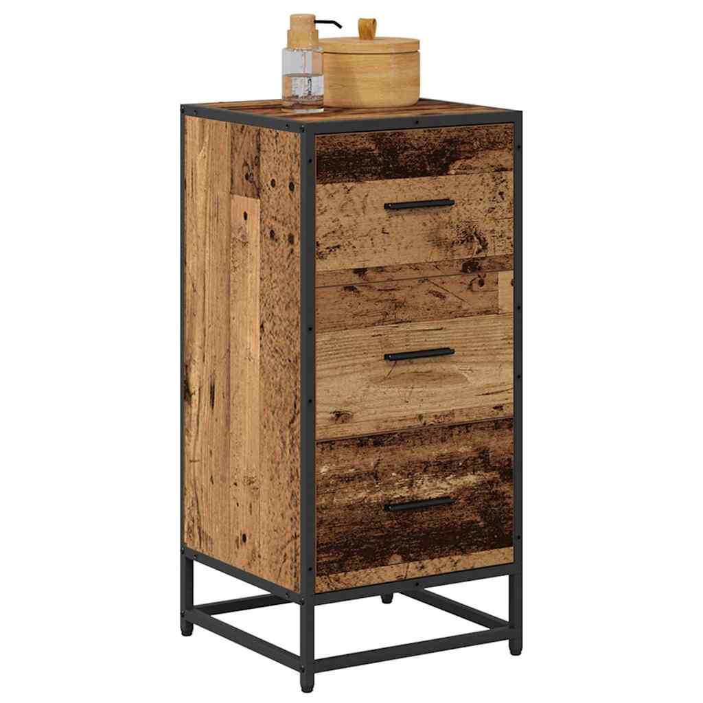 Buffet Bois ancien 35.5 x 35 x 76 cm Bois d'ingénierie - XIOS