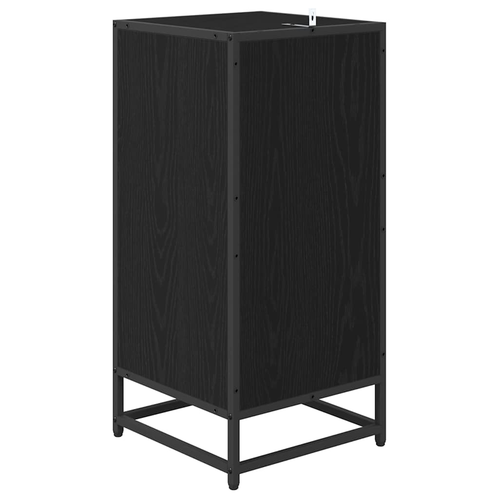 Buffet Chêne noir 35.5 x 35 x 76 cm Bois d'ingénierie - XIOS