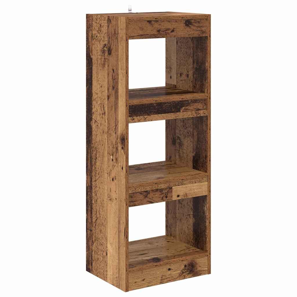 Bibliothèque Bois ancien 40 x 30 x 103 cm Bois d'ingénierie - XIOS