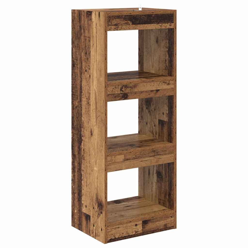 Bibliothèque Bois ancien 40 x 30 x 103 cm Bois d'ingénierie - XIOS