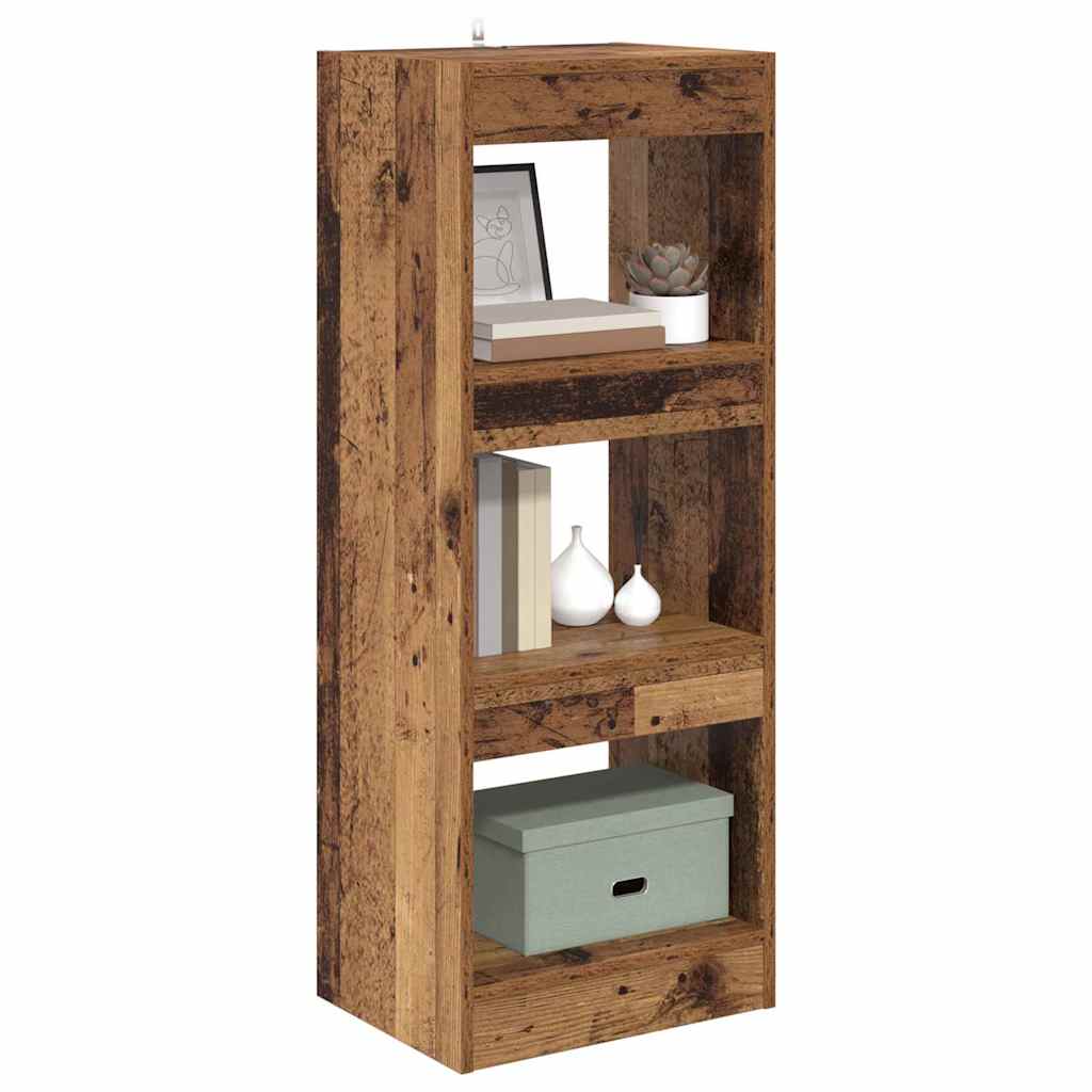 Bibliothèque Bois ancien 40 x 30 x 103 cm Bois d'ingénierie - XIOS