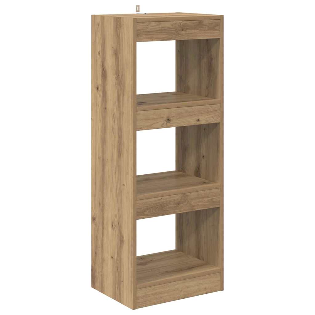 Bibliothèque chêne artisanal 40 x 30 x 103 cm Bois d'ingénierie - XIOS