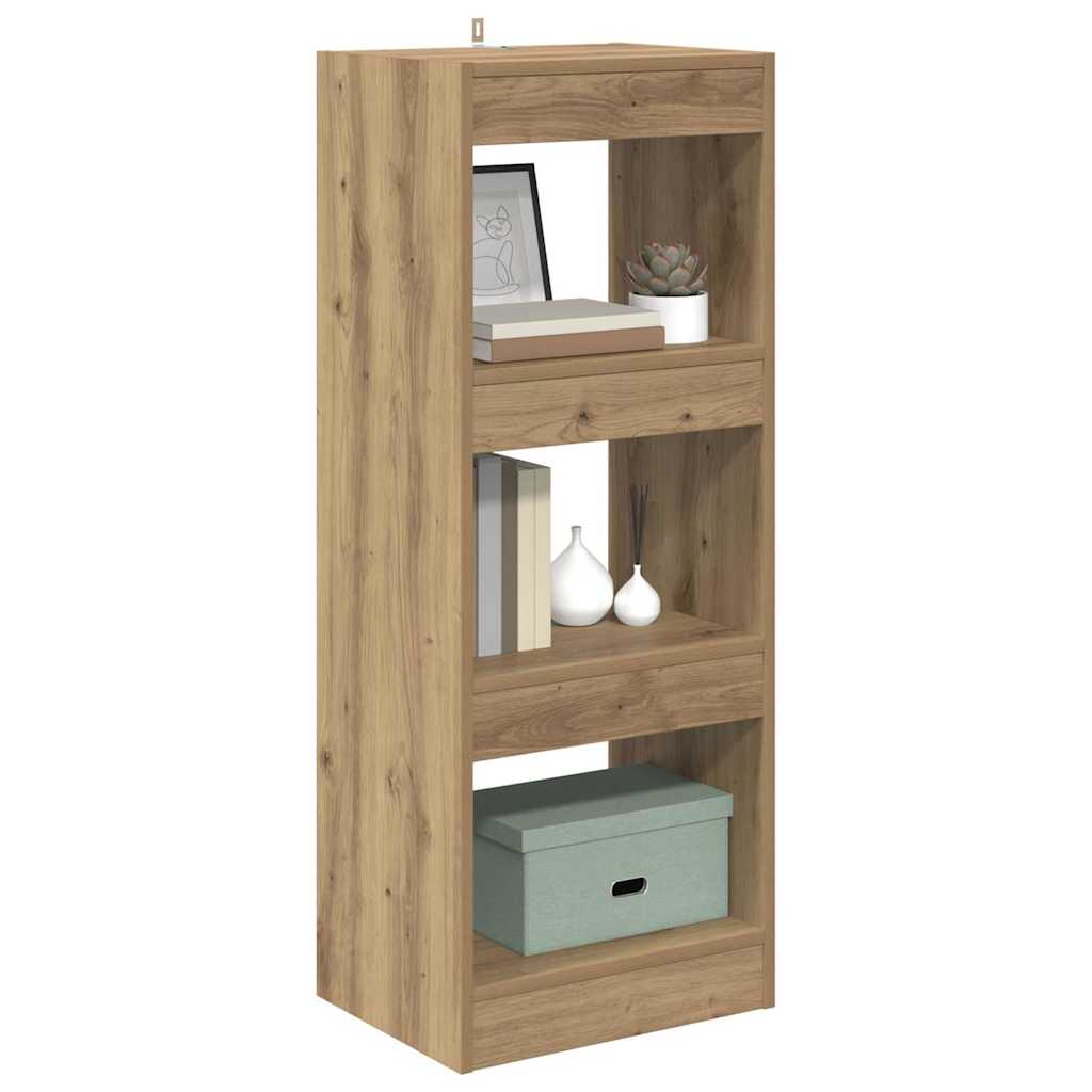 Bibliothèque chêne artisanal 40 x 30 x 103 cm Bois d'ingénierie - XIOS