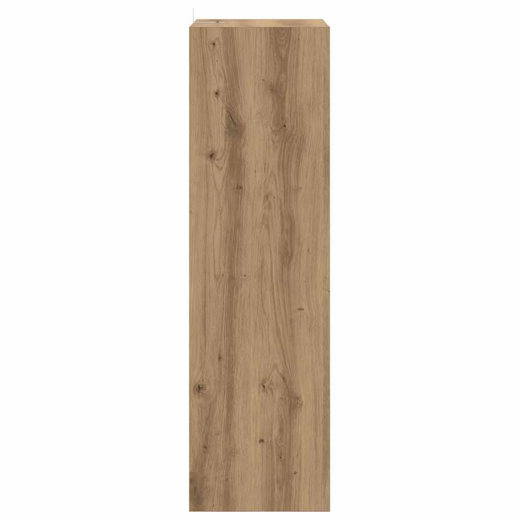Bibliothèque chêne artisanal 40 x 30 x 103 cm Bois d'ingénierie - XIOS