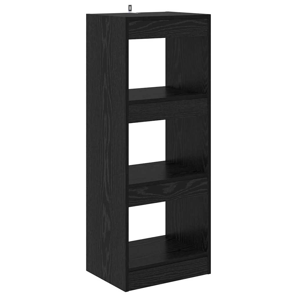 Bibliothèque Chêne noir 40 x 30 x 103 cm Bois d'ingénierie - XIOS