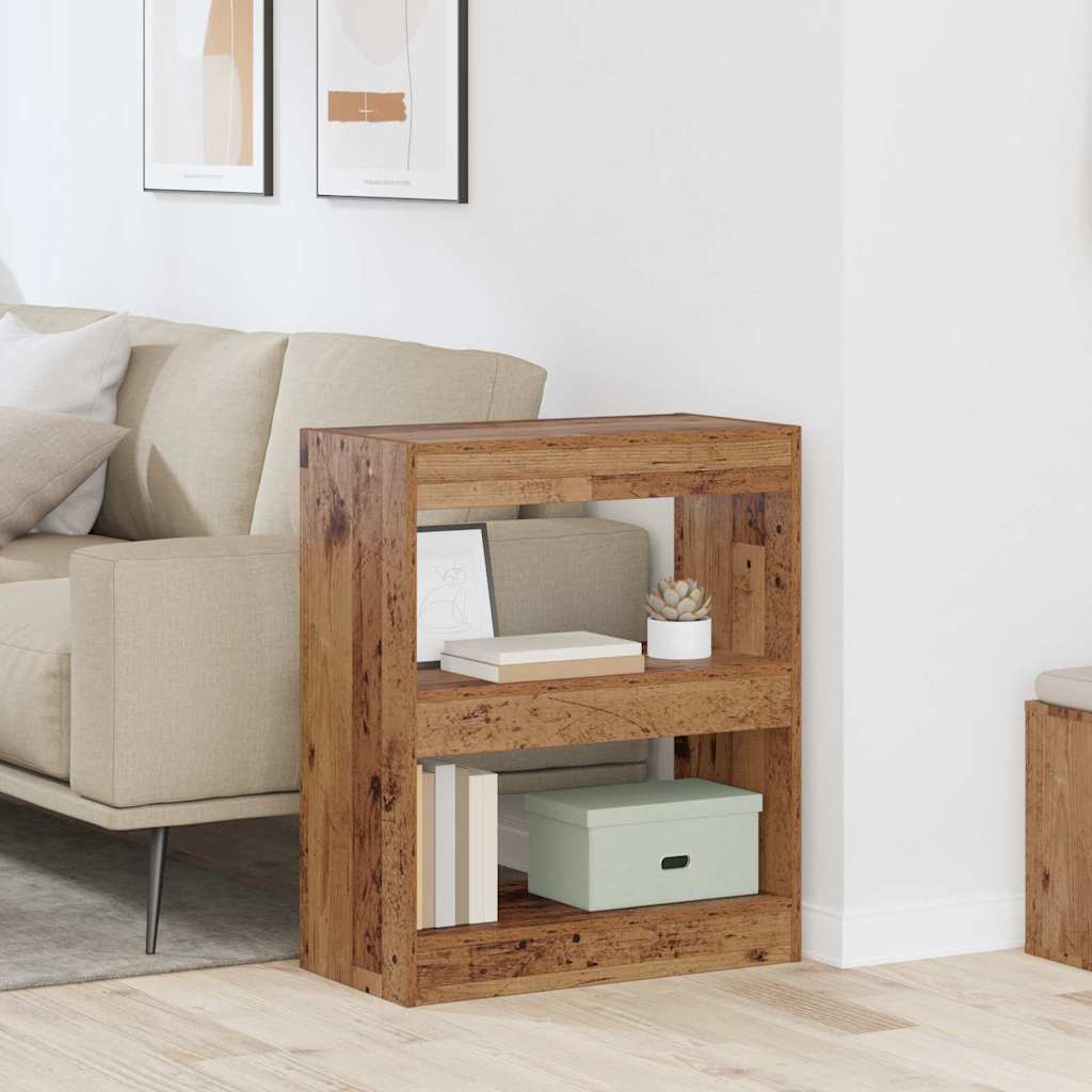 Bibliothèque Bois ancien 60 x 30 x 72 cm Bois d'ingénierie - XIOS