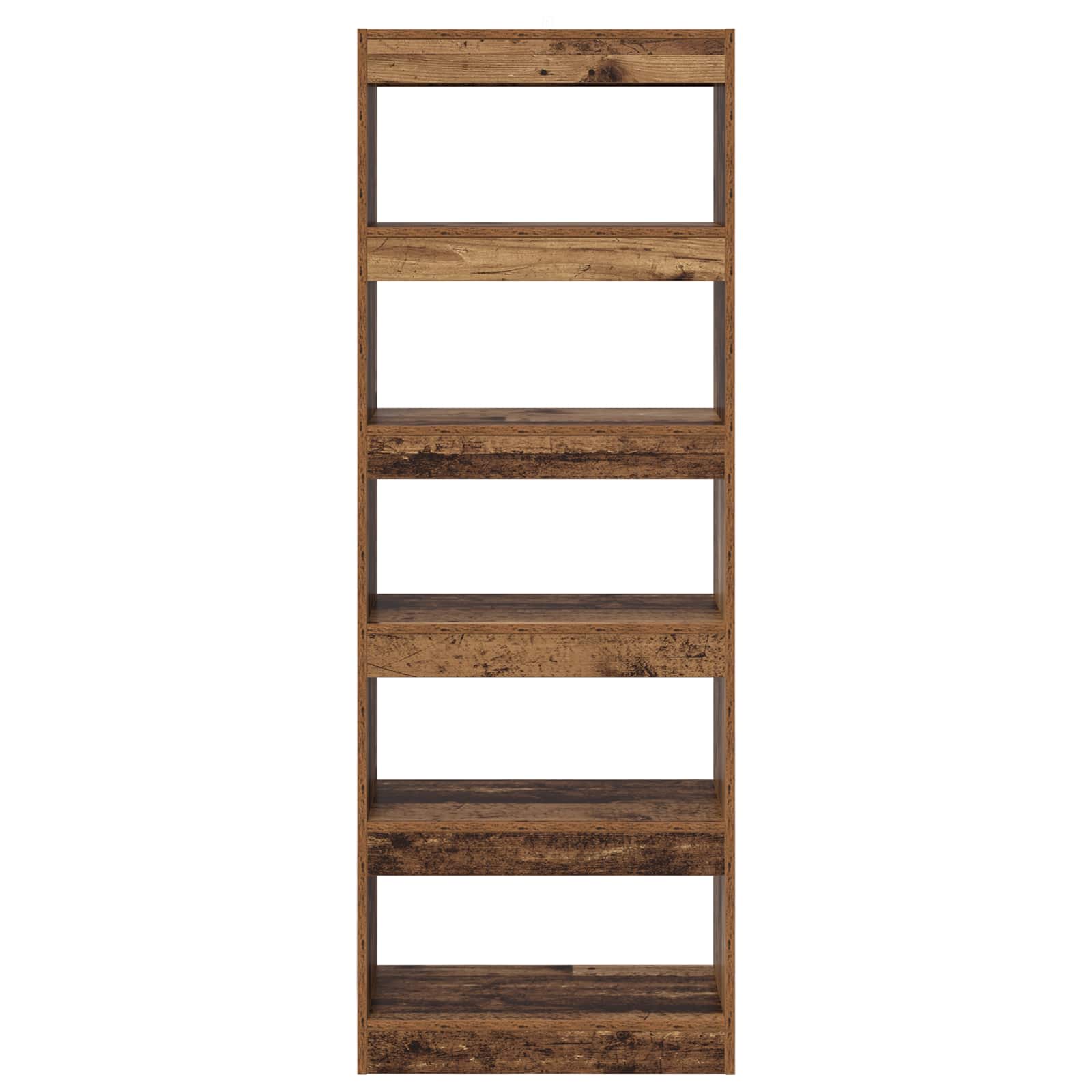 Bibliothèque Bois ancien 60 x 30 x 166 cm Bois d'ingénierie - XIOS