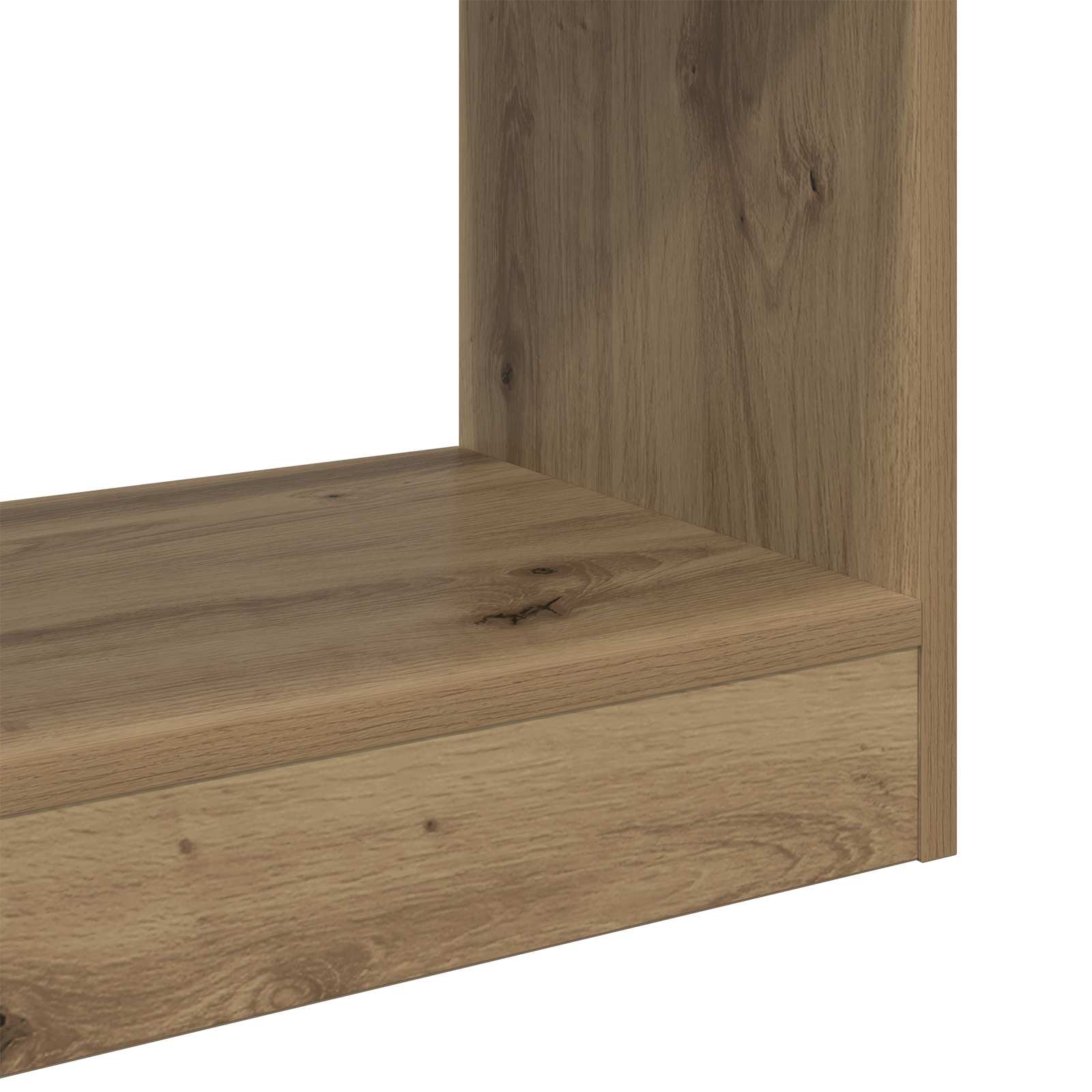 Bibliothèque chêne artisanal 60 x 30 x 166 cm Bois d'ingénierie - XIOS