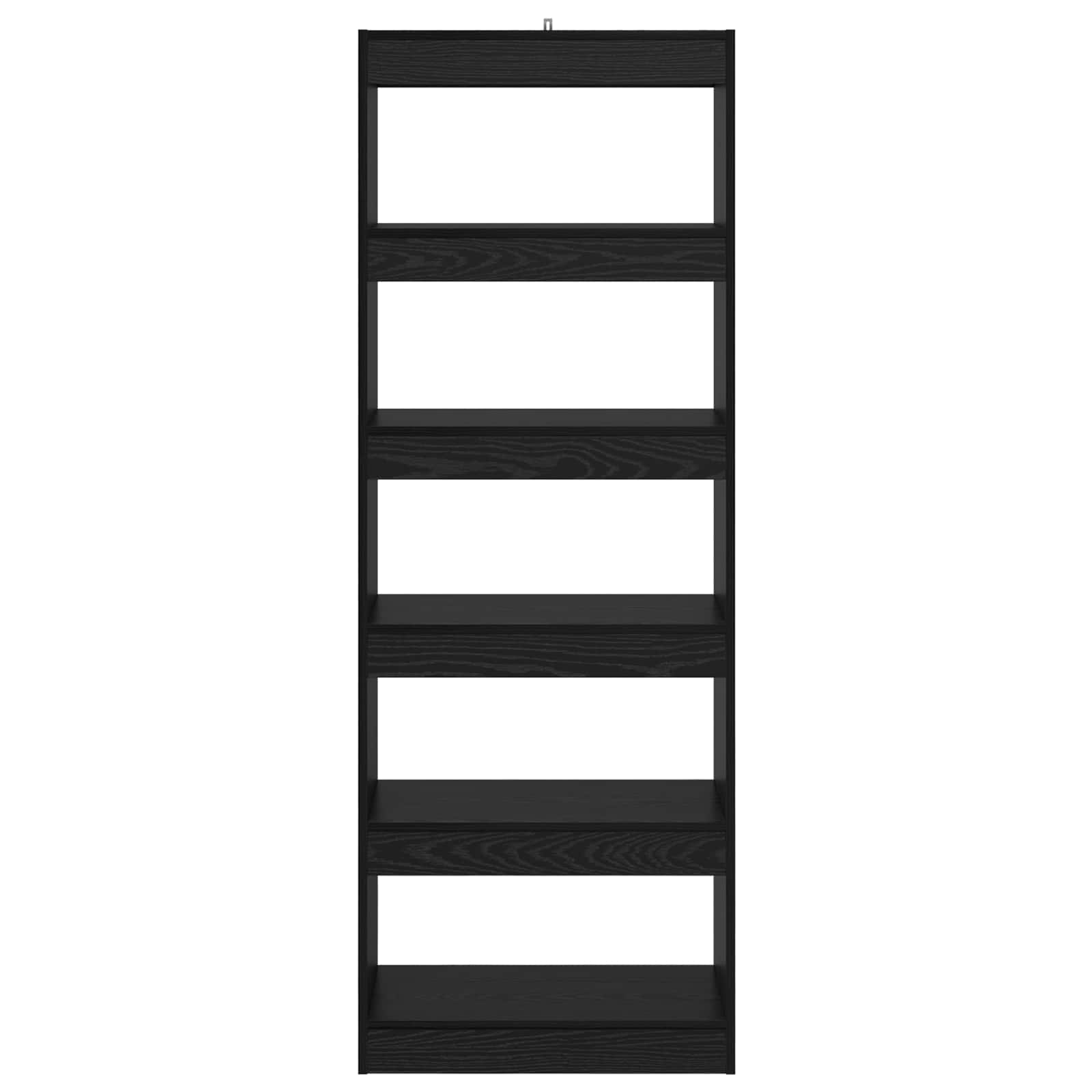 Bibliothèque Chêne noir 60 x 30 x 166 cm Bois d'ingénierie - XIOS