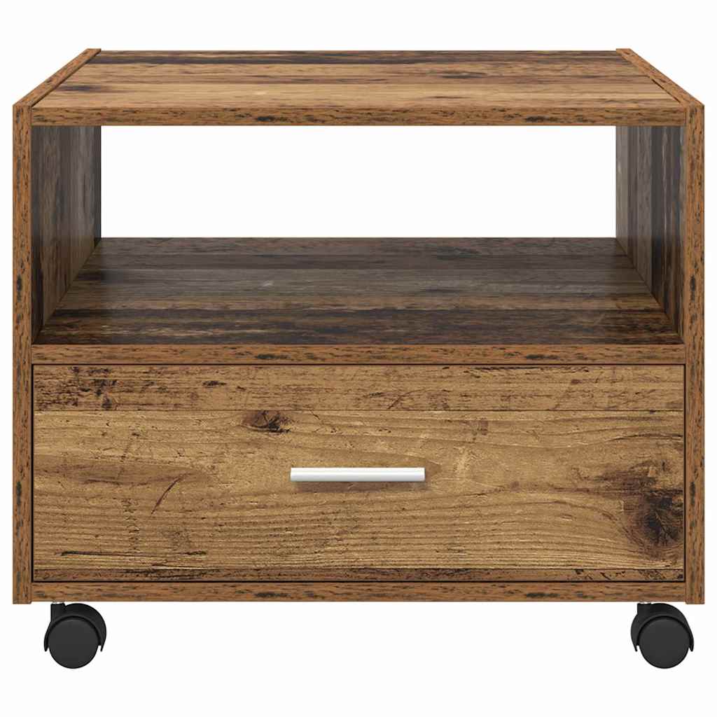 Table basse Bois ancien 55 x 55 x 45 cm Bois d'ingénierie - XIOS