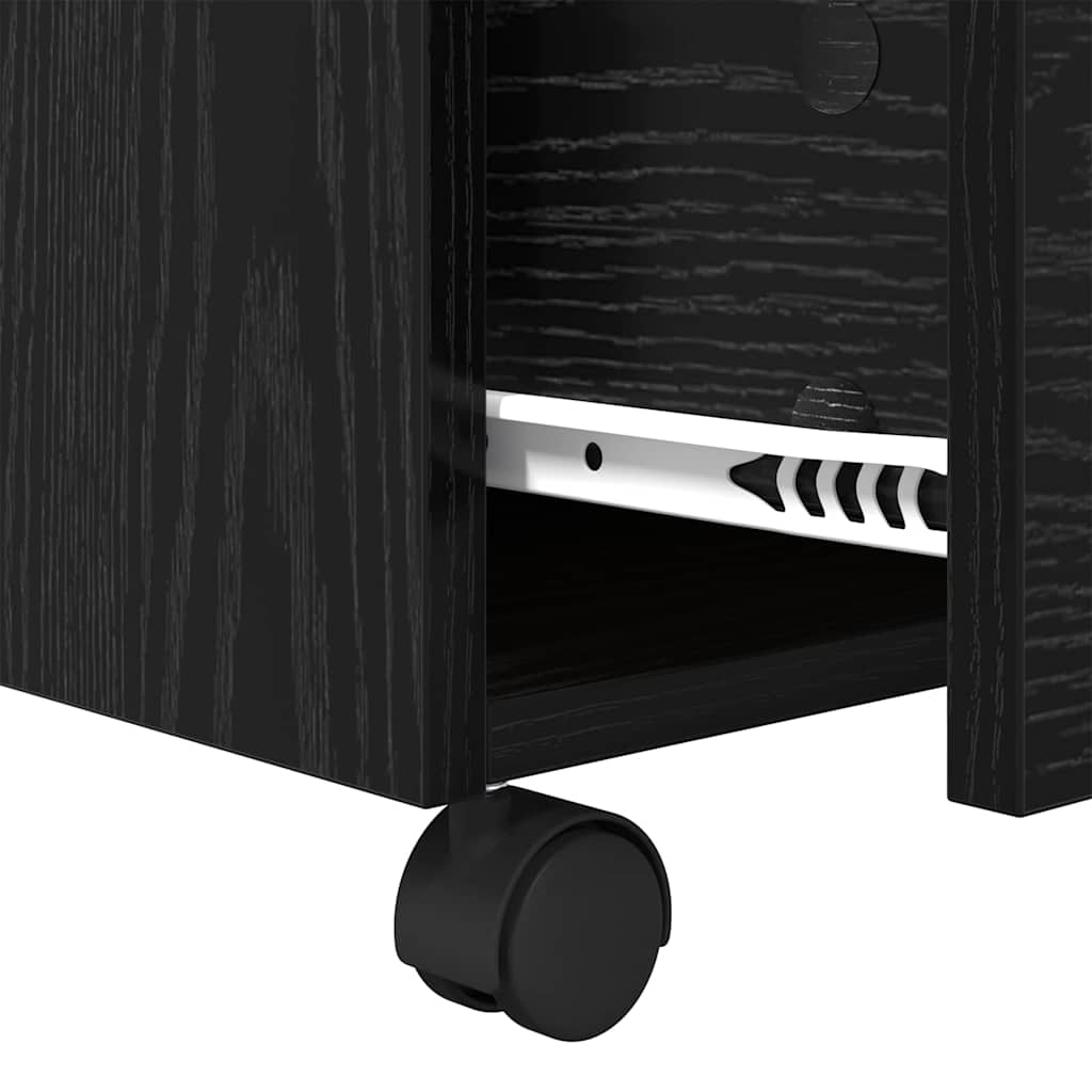 Table basse Chêne noir 55 x 55 x 45 cm Bois d'ingénierie - XIOS