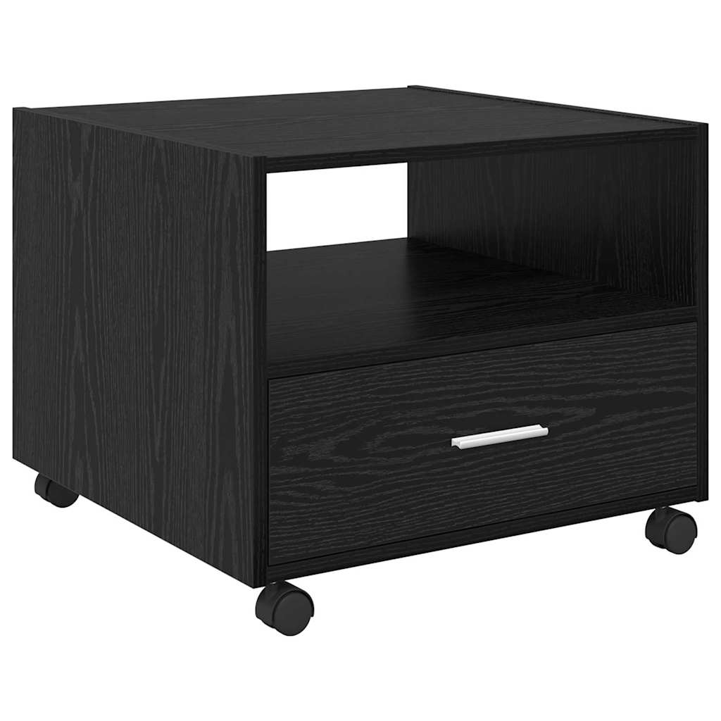 Table basse Chêne noir 55 x 55 x 45 cm Bois d'ingénierie - XIOS