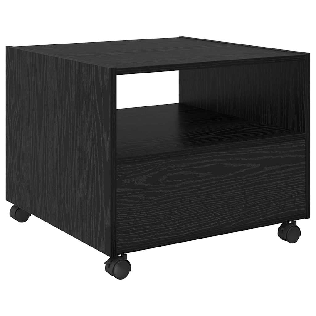 Table basse Chêne noir 55 x 55 x 45 cm Bois d'ingénierie - XIOS