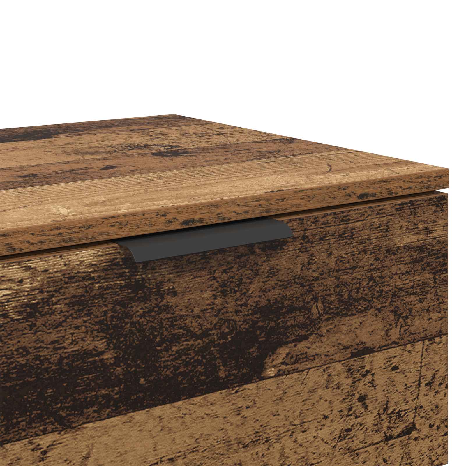 Cabinet de chevet avec tiroir 2 pcs Bois ancien 45 x 39 x 50cm - XIOS