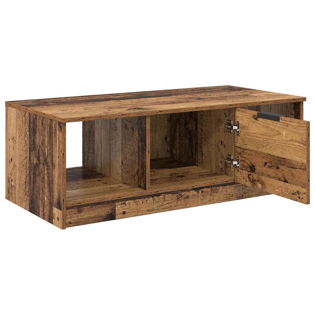 Table basse Bois ancien 100 x 50 x 36 cm Bois d'ingénierie - XIOS