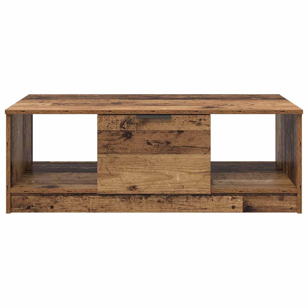 Table basse Bois ancien 100 x 50 x 36 cm Bois d'ingénierie - XIOS