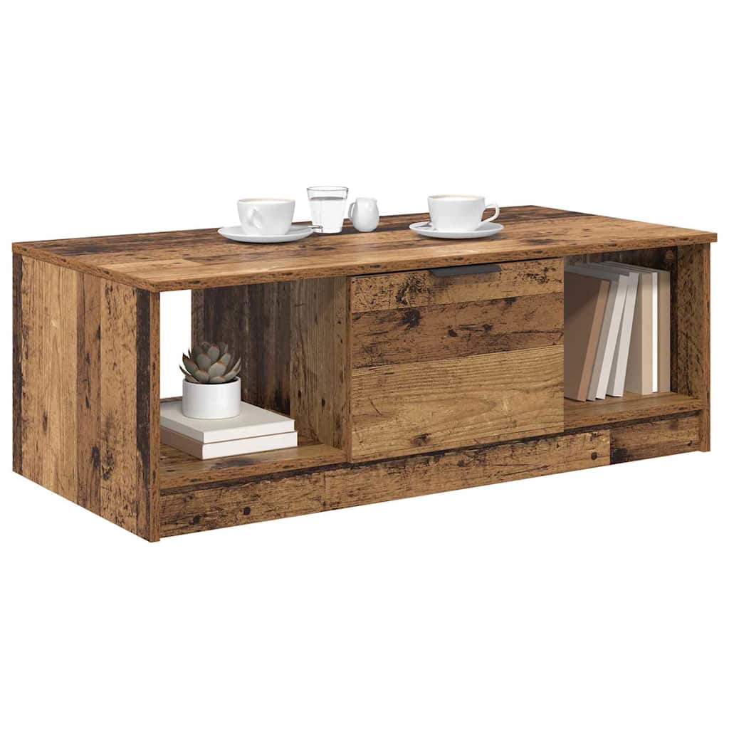 Table basse Bois ancien 100 x 50 x 36 cm Bois d'ingénierie - XIOS