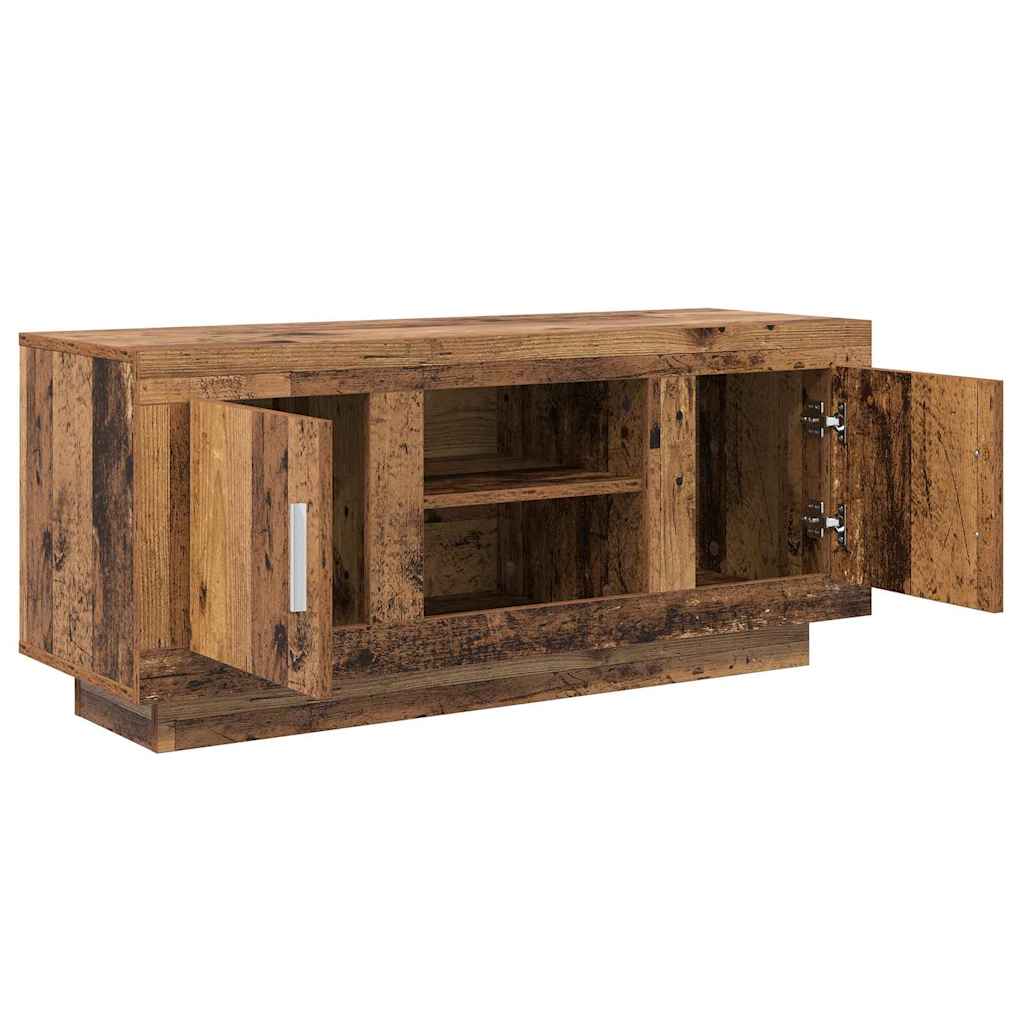 Meuble TV Bois Ancien 102 x 35 x 45 cm Bois d'ingénierie - XIOS
