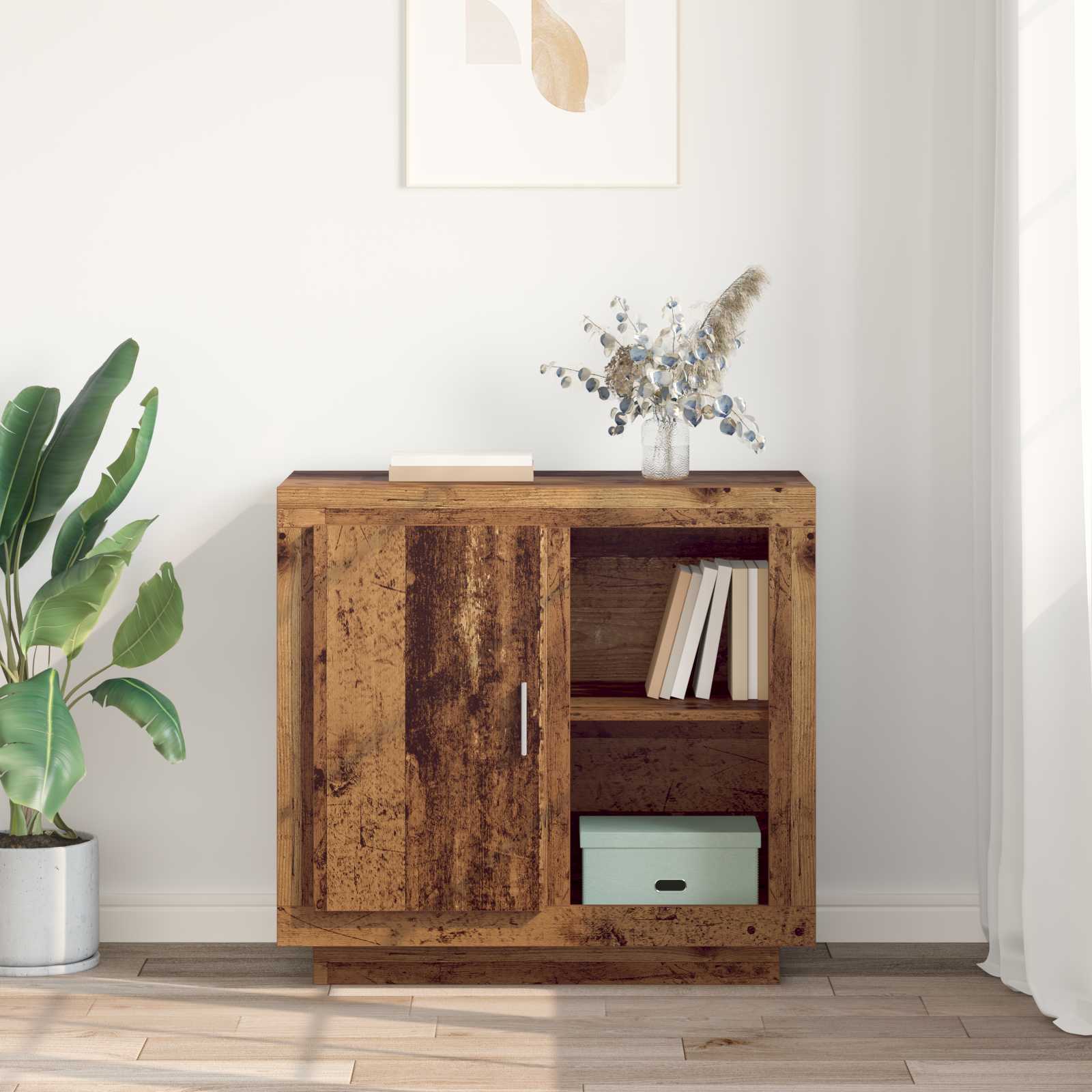 Buffet Bois ancien 80 x 40 x 75 cm Bois d'ingénierie - XIOS