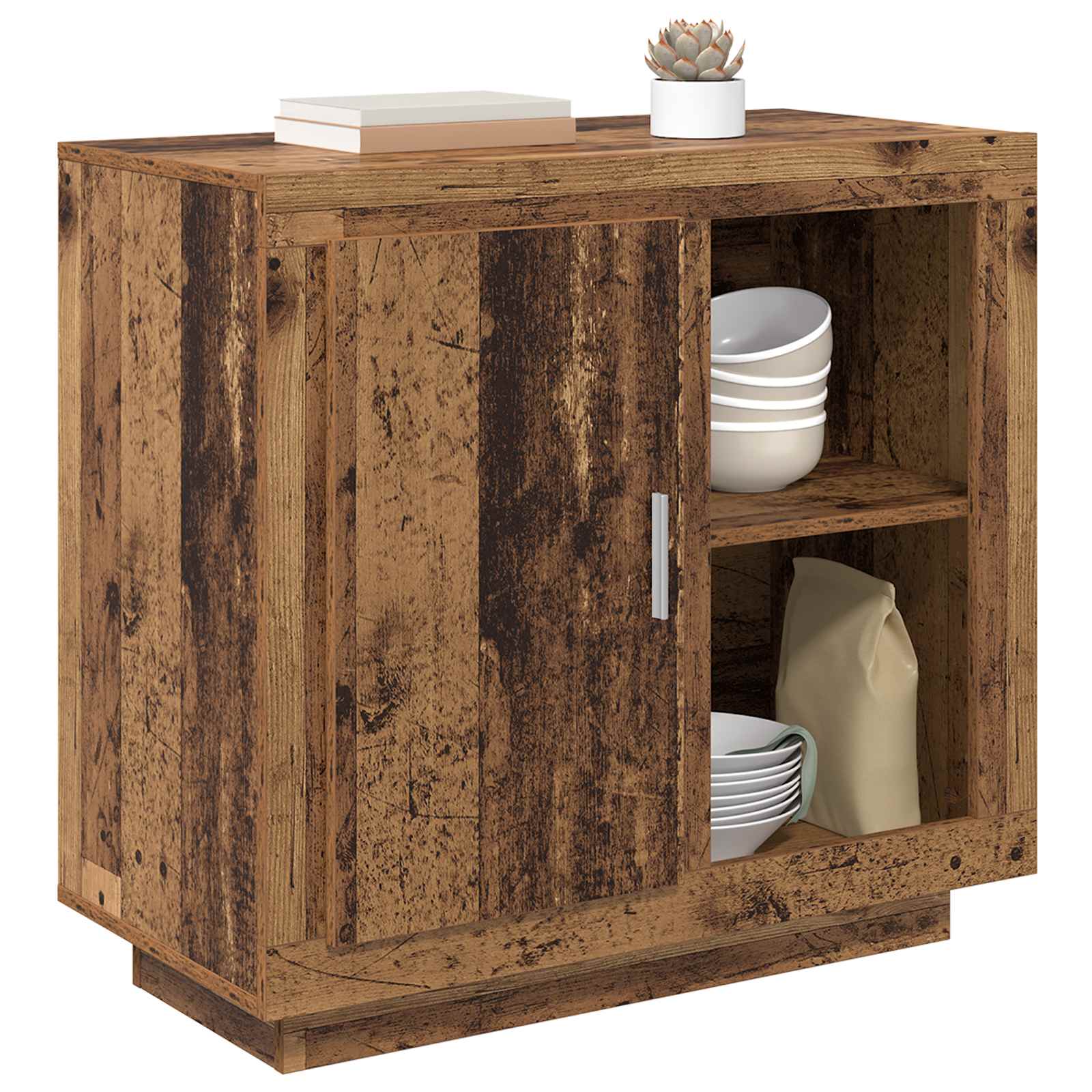 Buffet Bois ancien 80 x 40 x 75 cm Bois d'ingénierie - XIOS