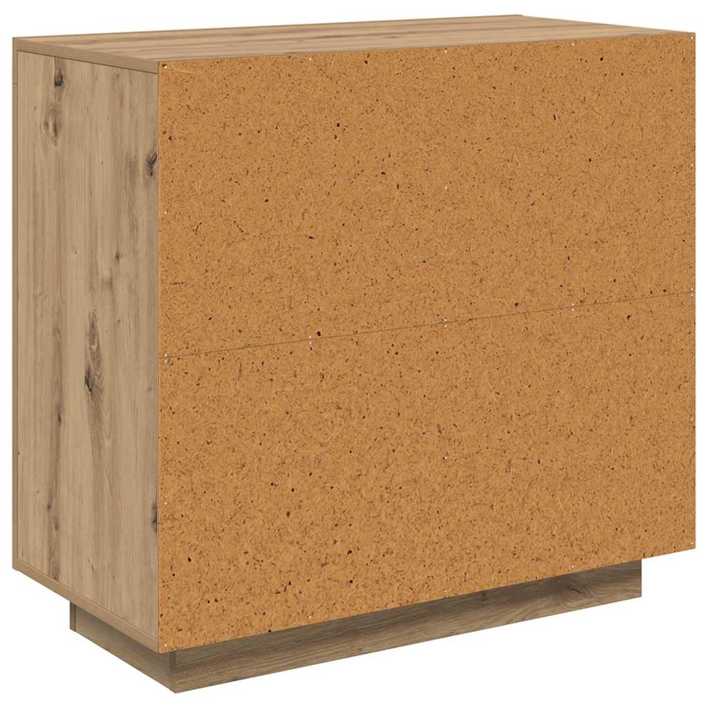 Buffet chêne artisanal 40 x 80 x 75 cm Bois d'ingénierie - XIOS