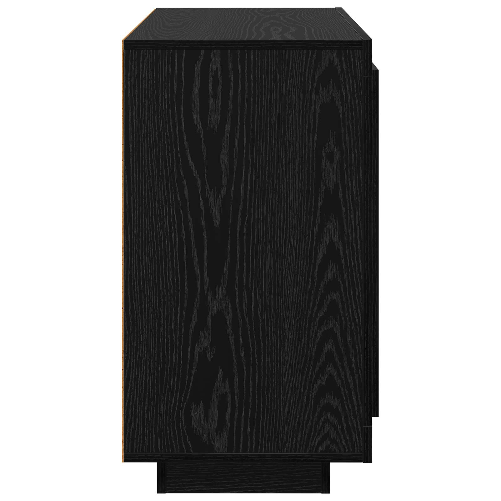 Buffet Chêne noir 80 x 40 x 75 cm Bois d'ingénierie - XIOS