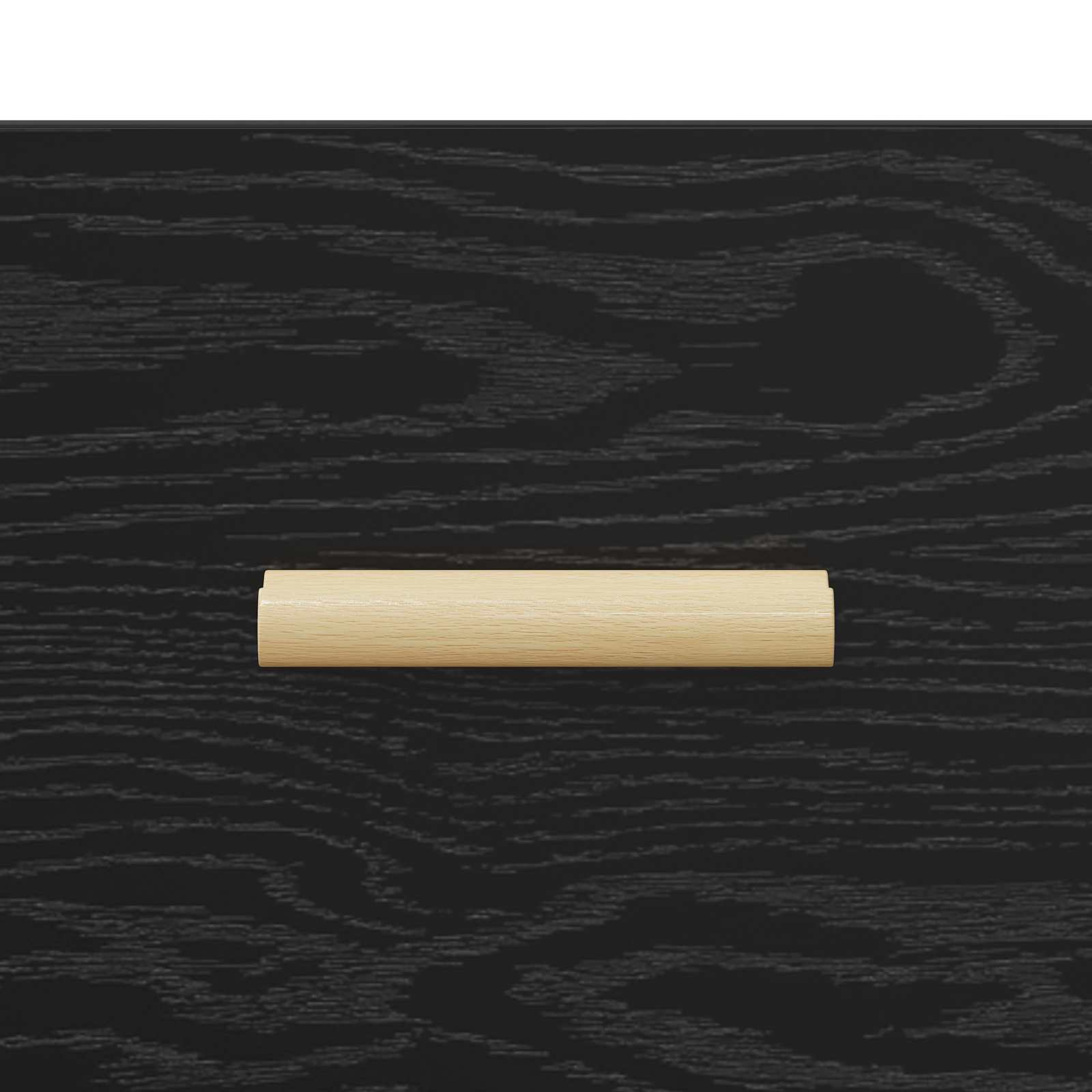 Buffet Chêne noir 69,5 x 34 x 90 cm Bois d'ingénierie - XIOS