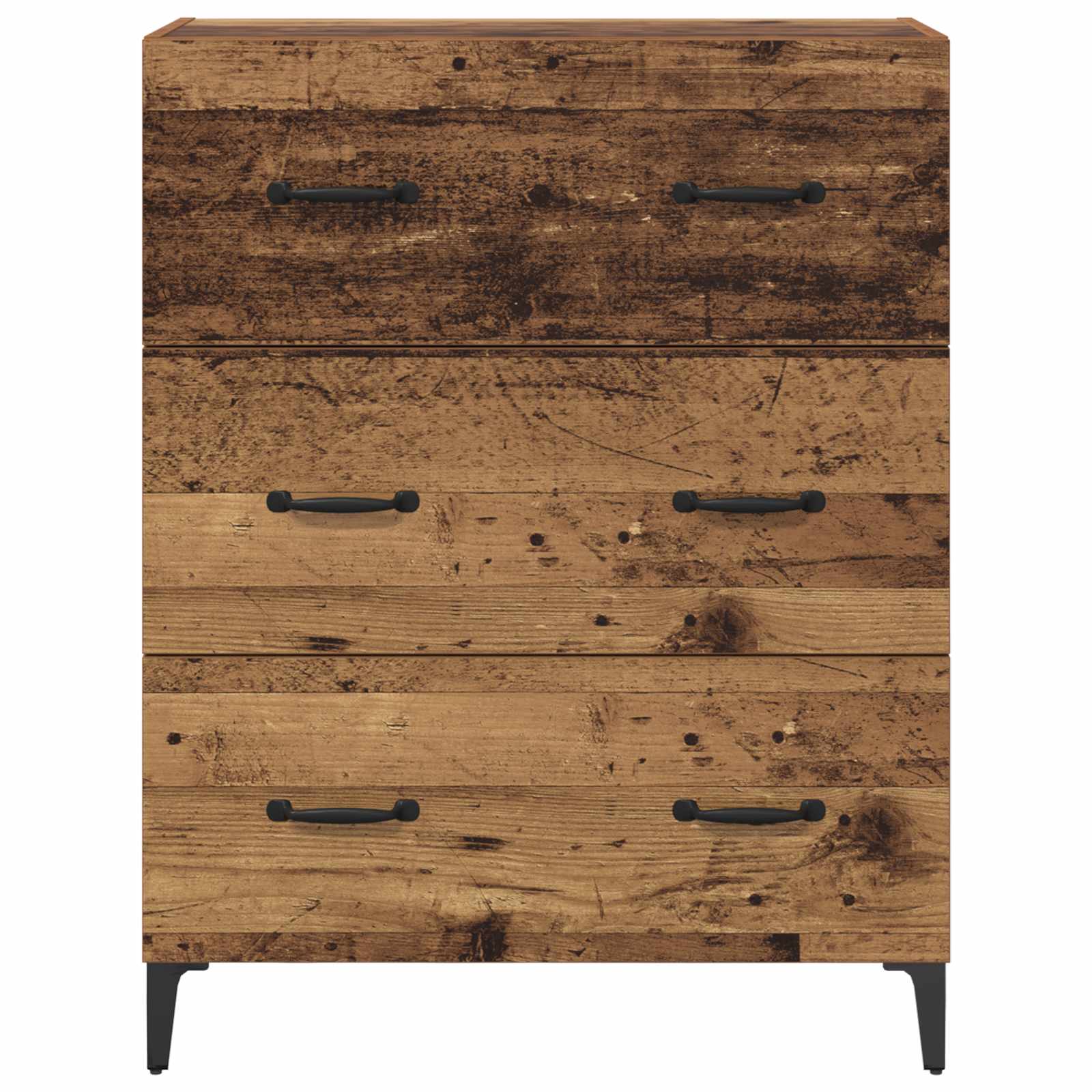 Buffet Bois ancien 69,5 x 34 x 90 cm Bois d'ingénierie et fer - XIOS