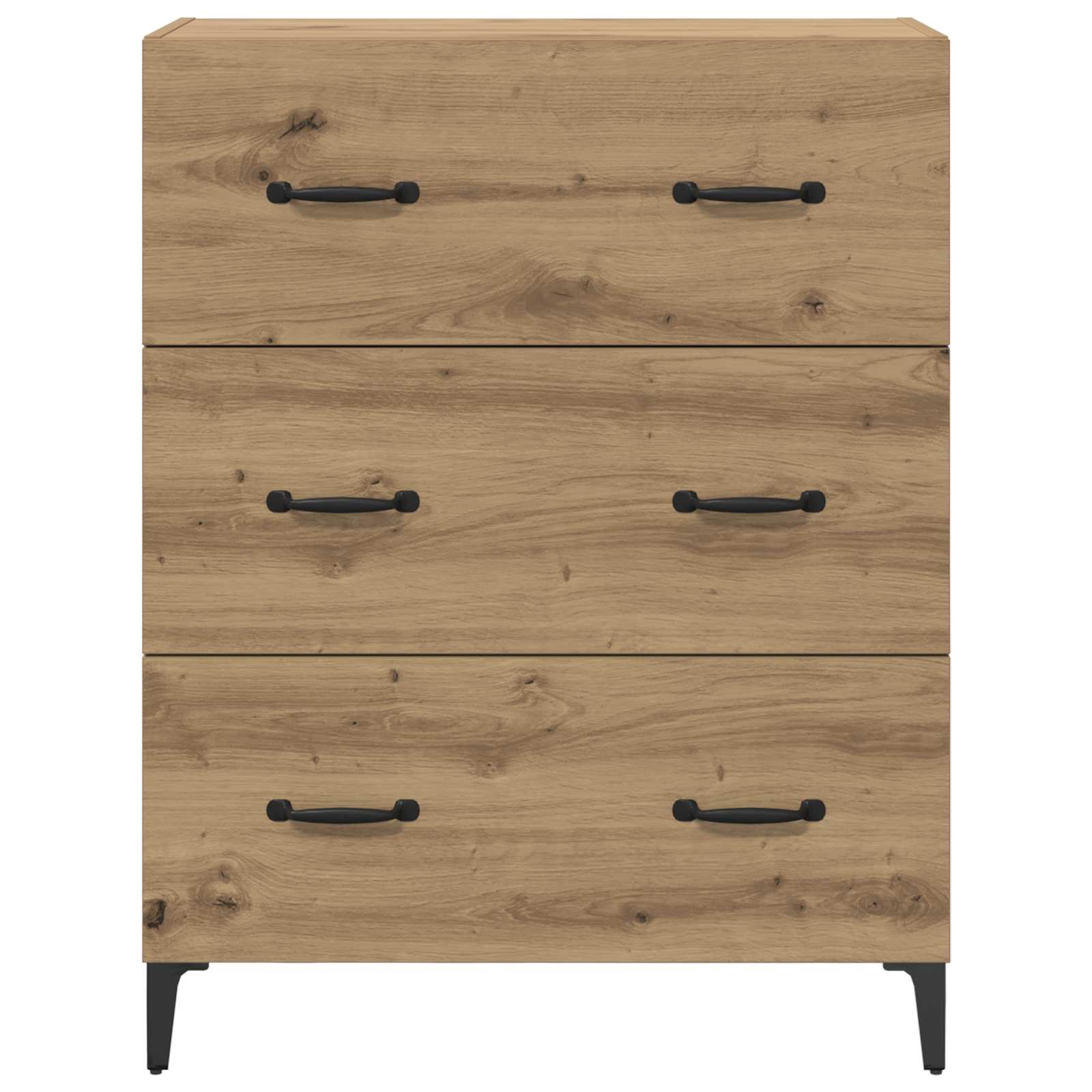 Buffet avec tiroir Chêne artisanal 69,5 x 34 x 90 cm - XIOS