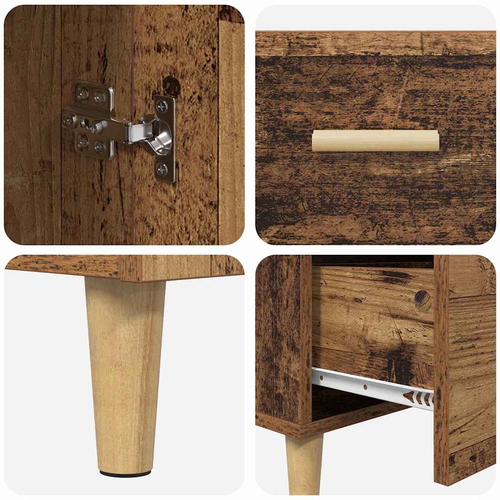 Buffet Bois ancien 34 x 69,5 x 90 cm Bois d'ingénierie - XIOS