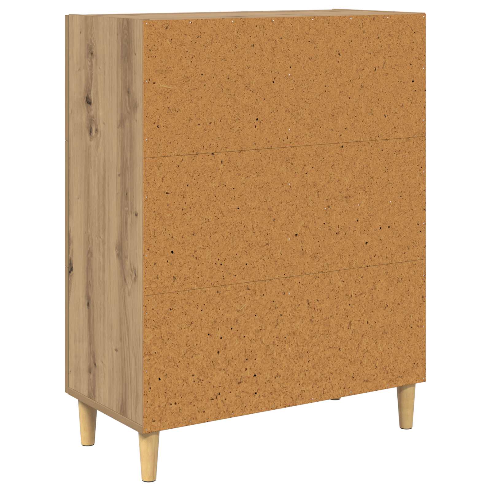Buffet Chêne artisanal 34 x 69,5 x 90 cm Bois d'ingénierie - XIOS